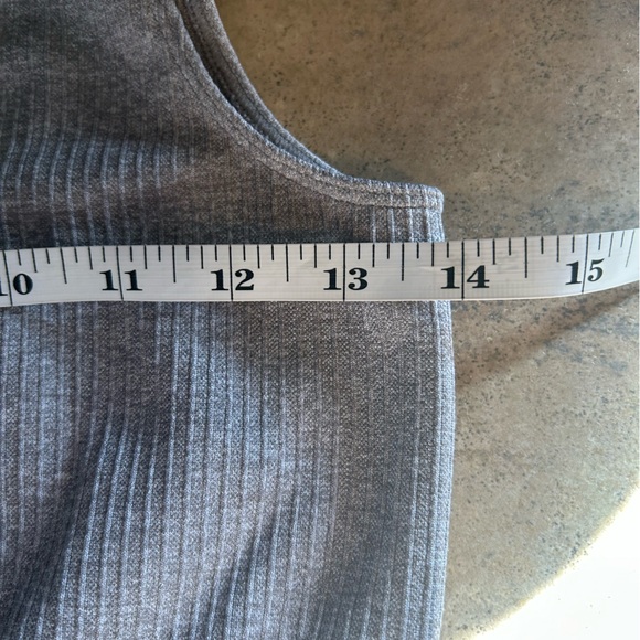 Balance Athletica dress - gray bodycon sleeveless active/athleisure - Picture 8 of 9